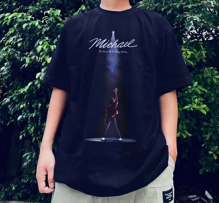Michael The Story Of The King Of Pop Printed Men's T-shirt