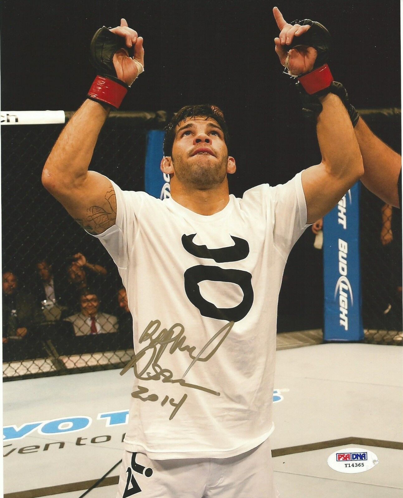 Raphael Assuncao Signed UFC 8x10 Photo Poster painting PSA/DNA COA Picture Autograph 170 134 128