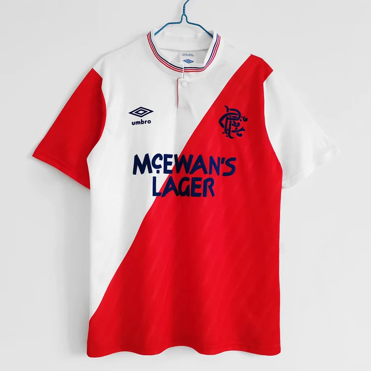 1987/88 Rangers Away Retro Shirt