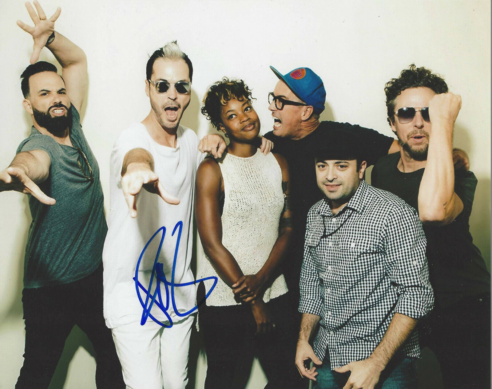 FITZ AND THE TANTRUMS SINGER MICHAEL FITZPATRICK SIGNED 8x10 Photo Poster painting COA PROOF