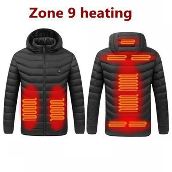 2022 Updated Version Two-touch LED Controller Heated Vest and Jacket For Men & Women