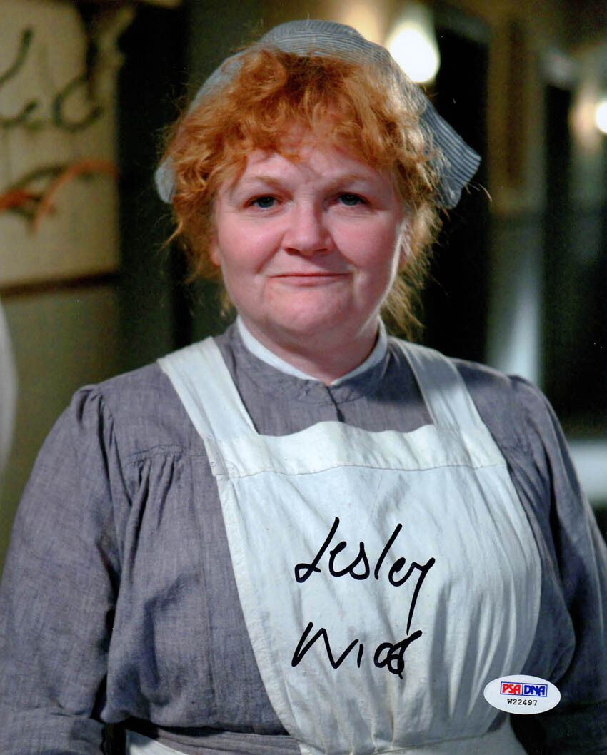 Lesley Nicol SIGNED 8x10 Photo Poster painting Mrs. Patmore Downton Abbey PSA/DNA AUTOGRAPHED