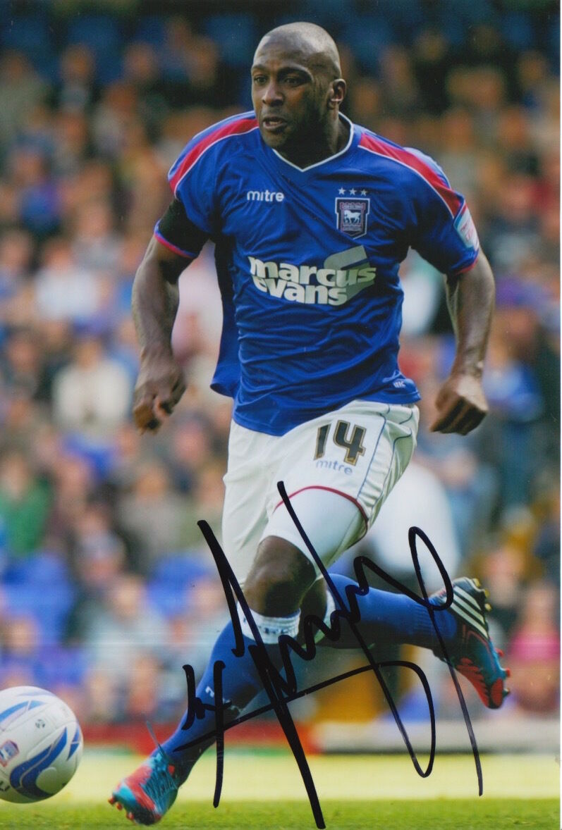 IPSWICH TOWN HAND SIGNED JASON SCOTLAND 6X4 Photo Poster painting 1.