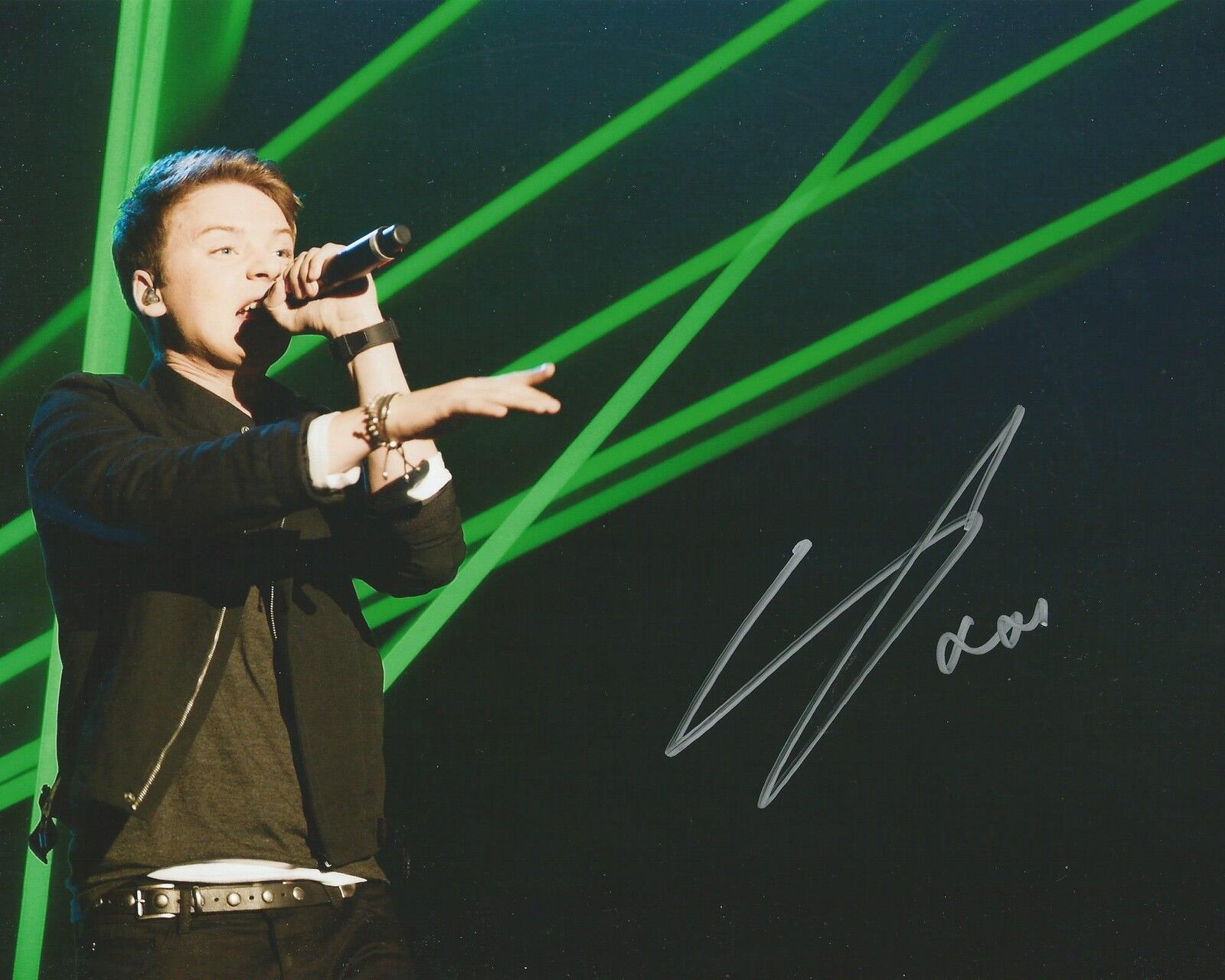 Conor Maynard *VEGAS GIRL* Signed 8x10 Photo Poster painting AD2 COA GFA PROOF!