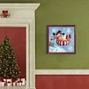 Diamond Painting -DIY Full Square Drill Snowman(35x35cm)