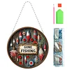 Outdoor Fishing Double Sided - 5D DIY Pendant