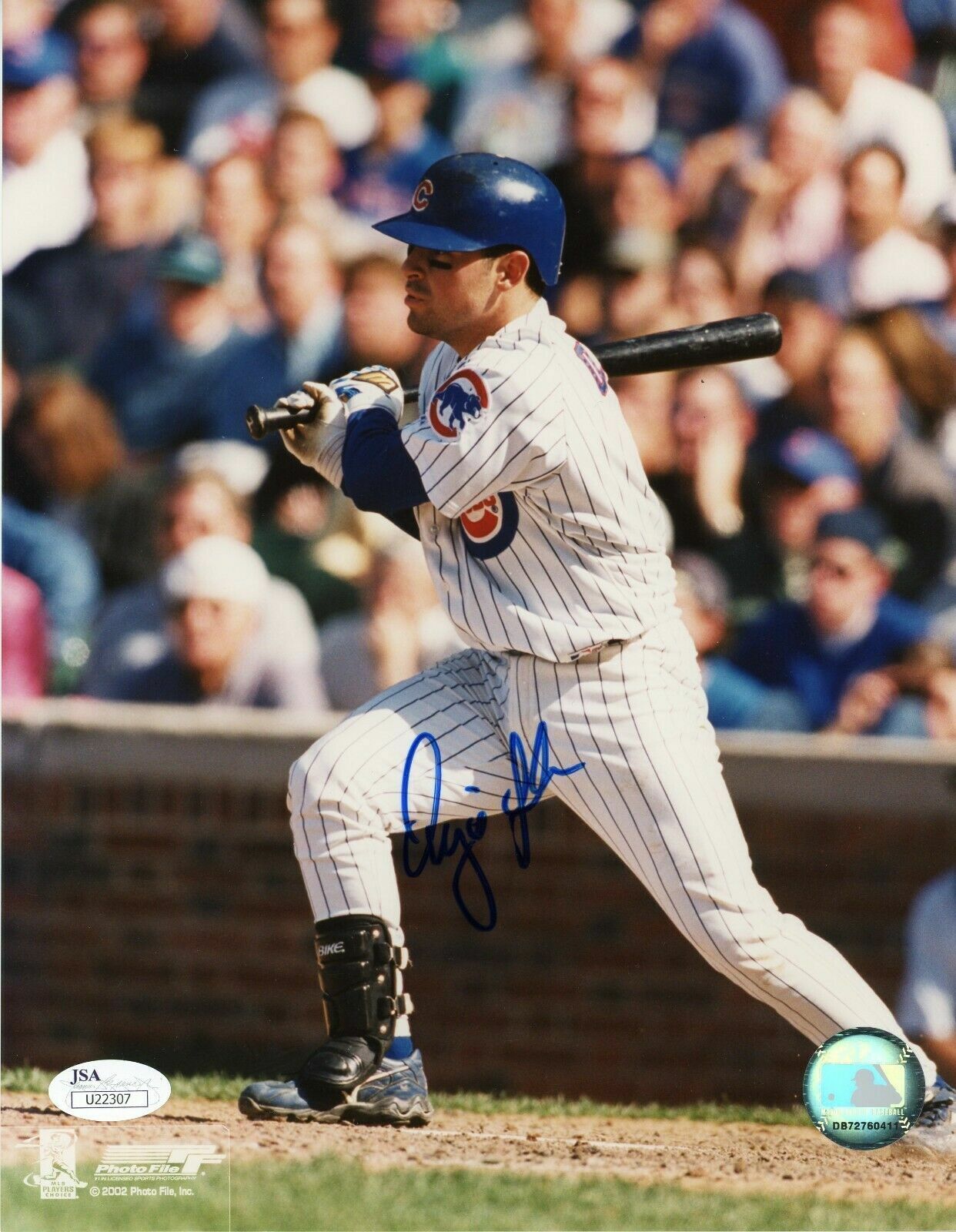 Augie Ojeda Signed 8x10 JSA COA Photo Poster painting Autograph 8x Chicago Cubs