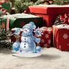 2D flacher Schneemann Druck DIY Desktop Diamond Art Kits für Home Office Desktop Dekor