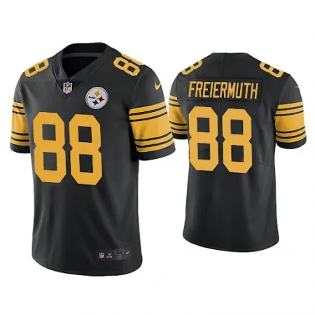 Men's Pittsburgh Steelers #88 Pat Freiermuth Black Vapor Untouchable Limited Stitched Jersey YPX9