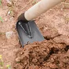Small Hoe for Digging Soil Forging Weeding Hoe Household Outdoor Farming Tool