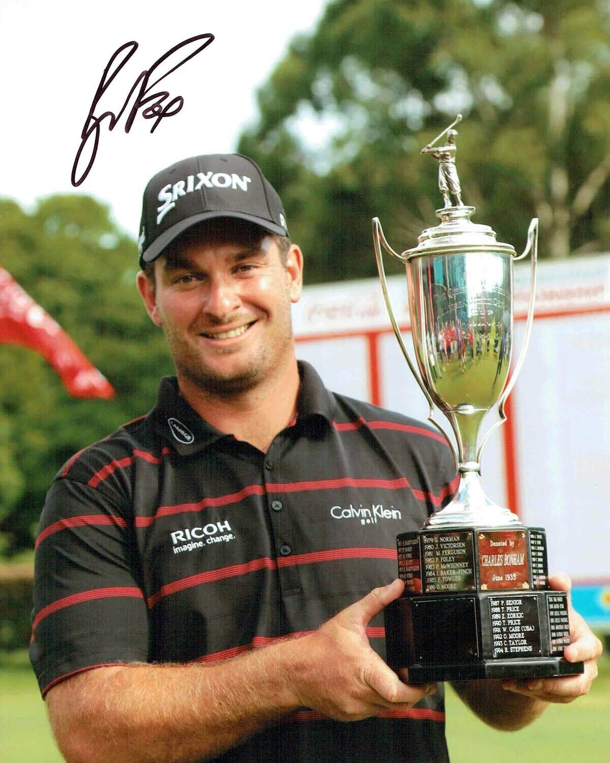 Ryan FOX Signed Autograph 10x8 Photo Poster painting C European Tour Golf Winner AFTAL COA