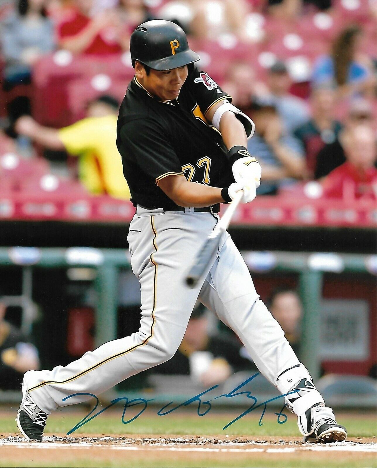 JUNG HO KANG signed autographed Pittsburgh Pirates 8x10 Photo Poster painting w/ COA