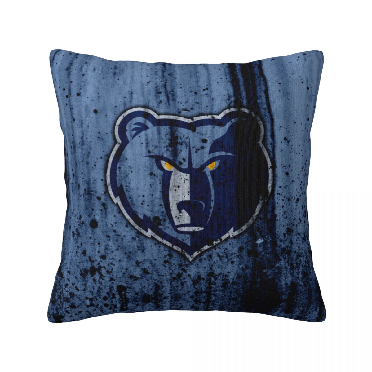 Memphis Grizzlies Grunge NBA Basketball Club Short Plush Cushion for Home Decor