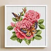 Butterfly - 9CT Partial Beaded Cross Stitch Kit(27x27cm)