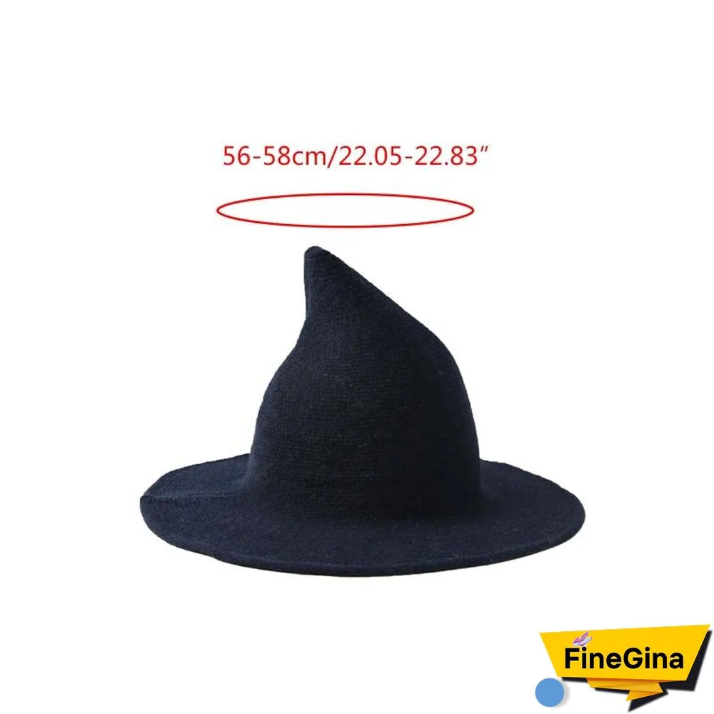 The Modern Witches Hat For Halloween Cosplay Costume And Daily Use