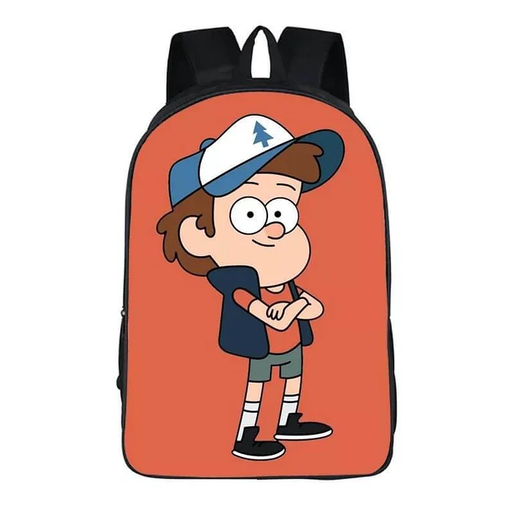 Anime Gravity Falls Dipper Pines 3 Backpack School Sports Bag
