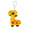 Giraffe Beaded Counted Cross Stitch Ornament Kit Cross Stitch Bead Keychain 
