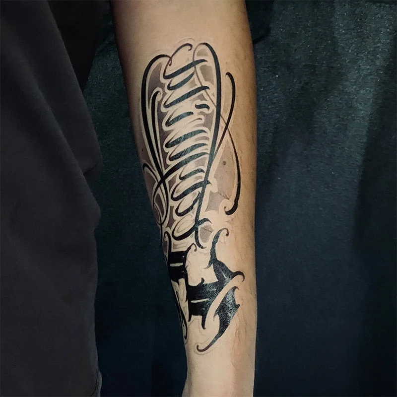 Japanese Cartoon Tattoo Stickers Female Anime Waterproof Cute Sexy Fashion Art Fake Tattoos Lasting Flower Arm Temporary Tattoos