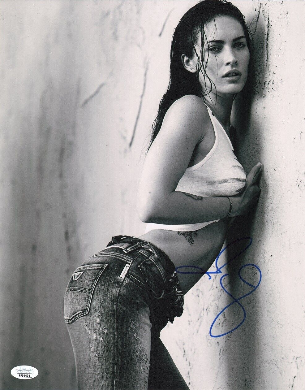 MEGAN FOX Authentic Hand-Signed SEXY APRIL O'NEIL TMNT