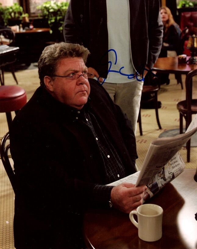 GEORGE WENDT In-person Signed Photo Poster painting - CHEERS