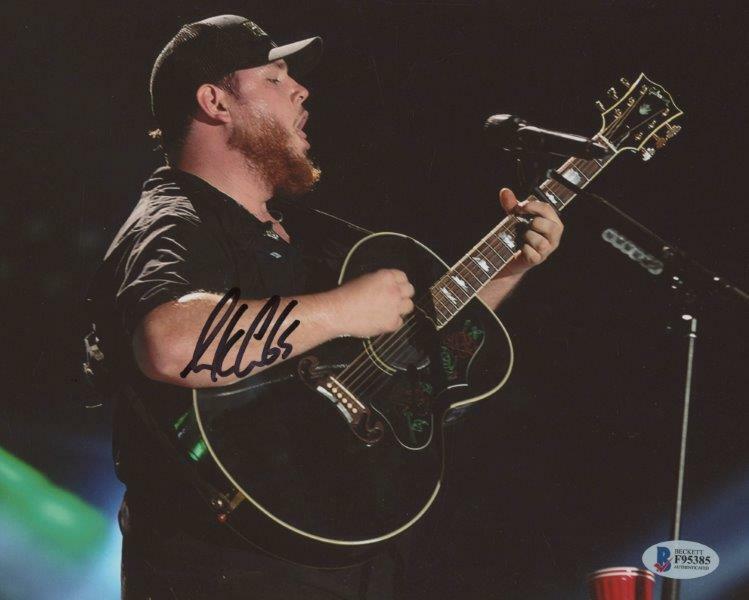 REPRINT - LUKE COMBS Country Autographed Signed 8 x 10 Photo Poster painting Man Cave