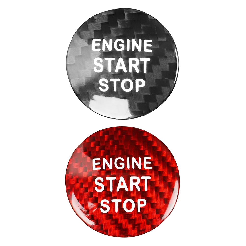 

For Toyota Car Engine START STOP Button Replace Cover with Fragrance Sheet, Black, 501 Original