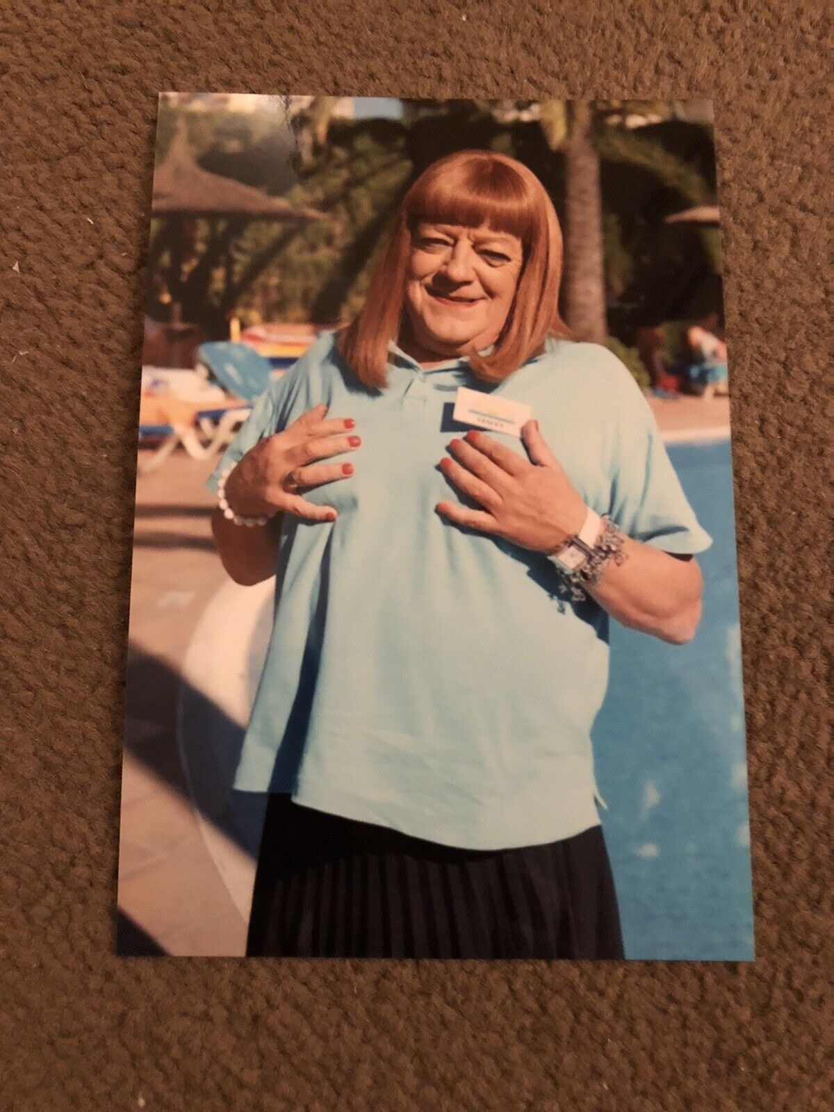 TIM HEALY (BENIDORM) UNSIGNED Photo Poster painting- 6x4”