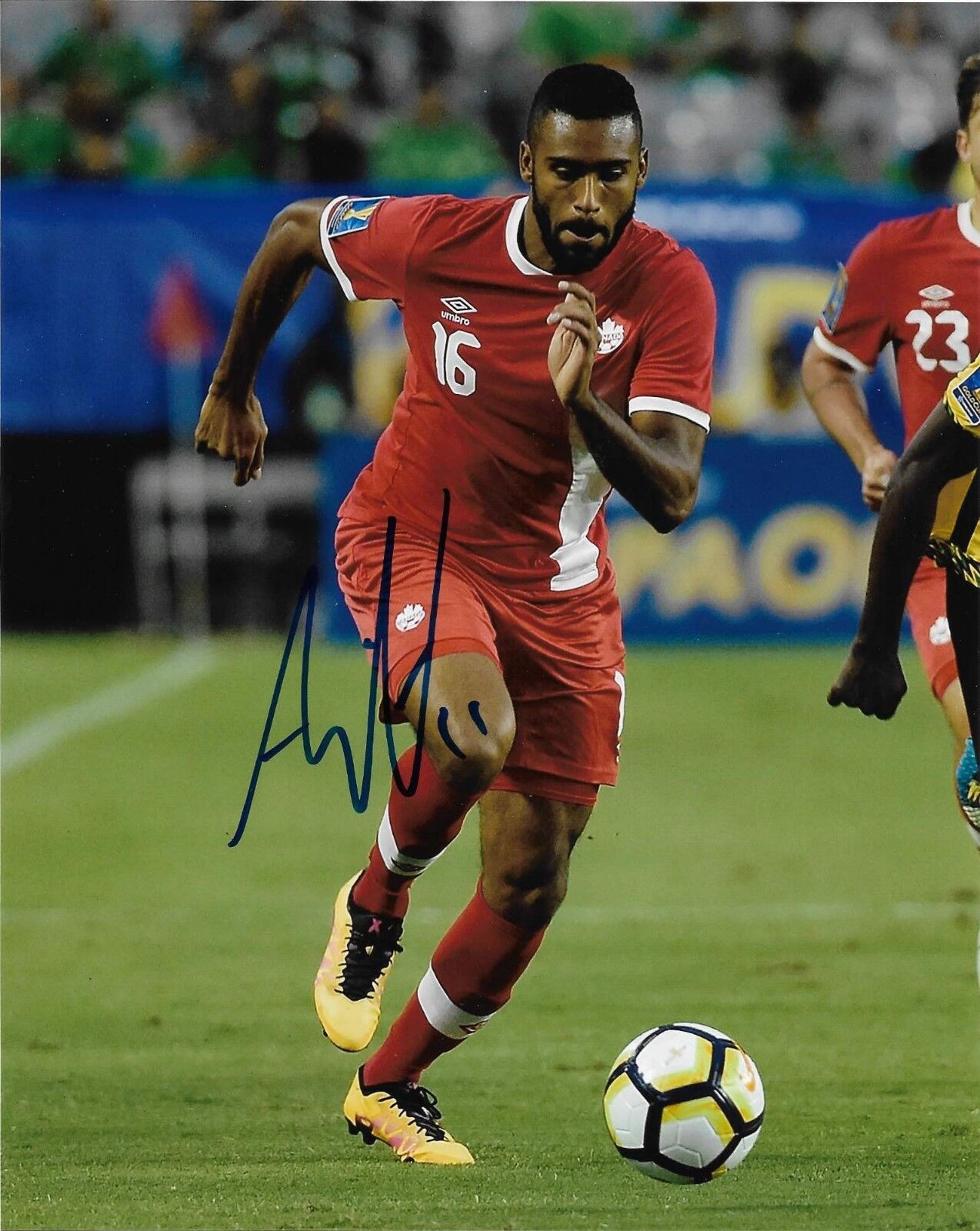 Team Canada Anthony Jackson Hamel Autographed Signed 8x10 MLS Photo Poster painting COA #1