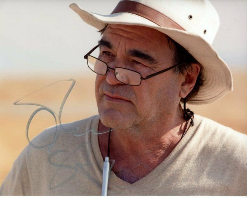 Oliver stone signed autographed Photo Poster painting