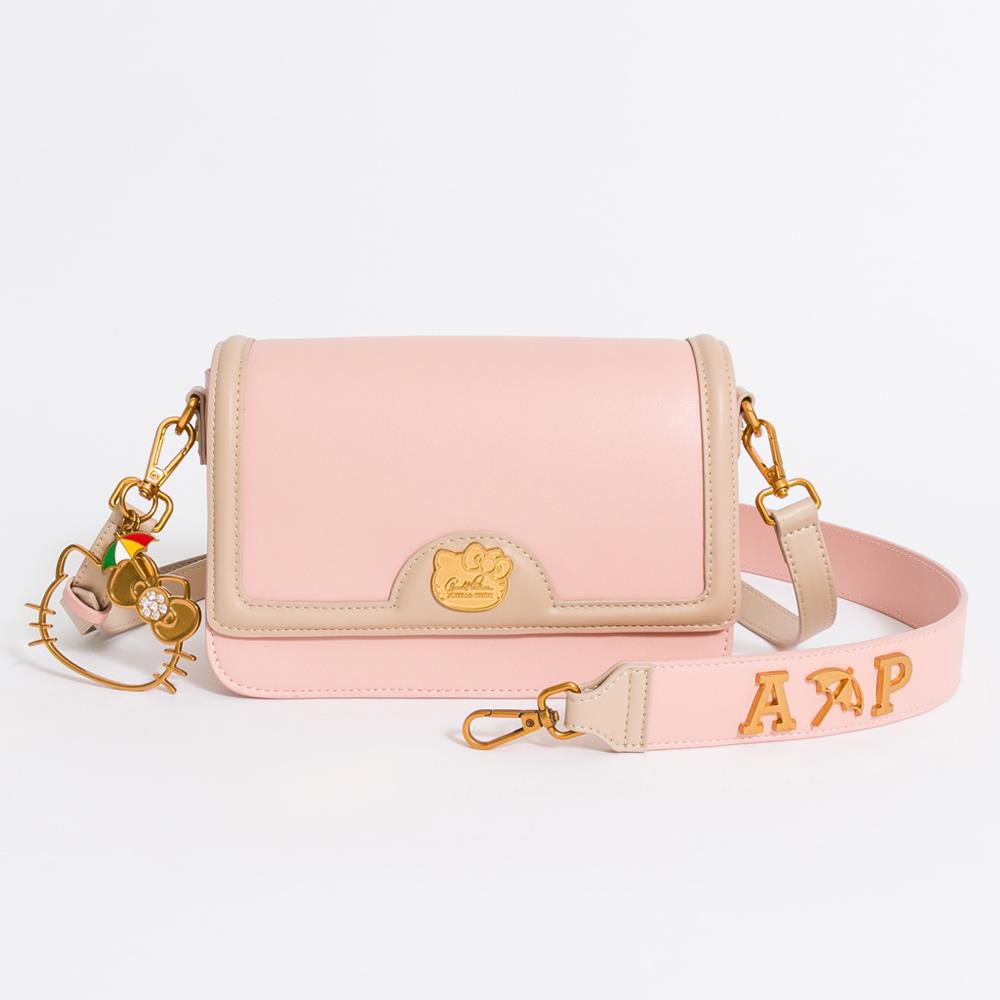 Hello Kitty  X Arnold Palmer Flip Crossbody Bag Pink + Bonus Lunch Bag A Cute Shop - Inspired by You For The Cute Soul 