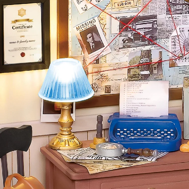 Rolife Mose's Detective Agency DG157, DIY Miniature House