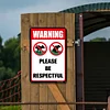 (Multi Style)Warning Sign - Metal Tin Signs(8*12Inch)