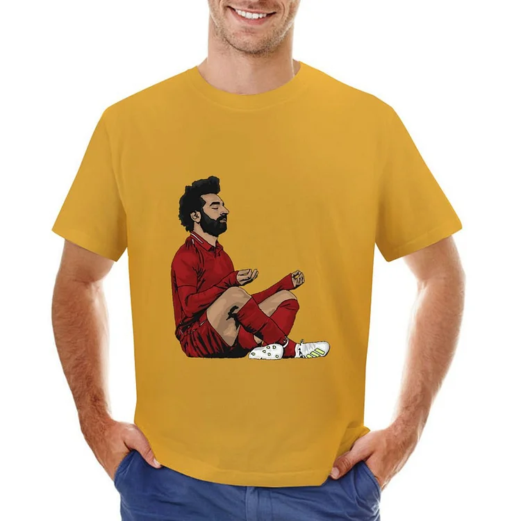 Yoga Mohamed Salah Inspired Men's Soccer Culture Tee