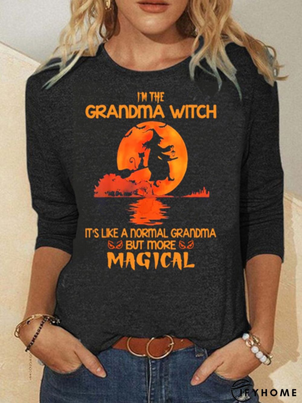 Halloween Crew Neck T-Shirt | IFYHOME