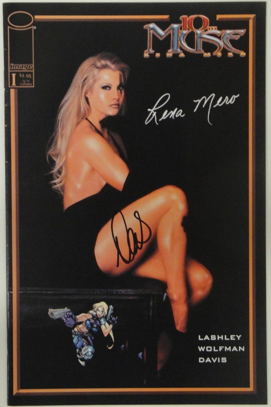 Lashley Woldman Davis Lena Mero 10th MUSE Hand Signed Comic