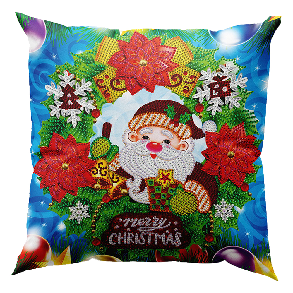 Mosaic Diamond Pillow Case Drilling Pillow Cover DIY Painting Kit (DBZ04)