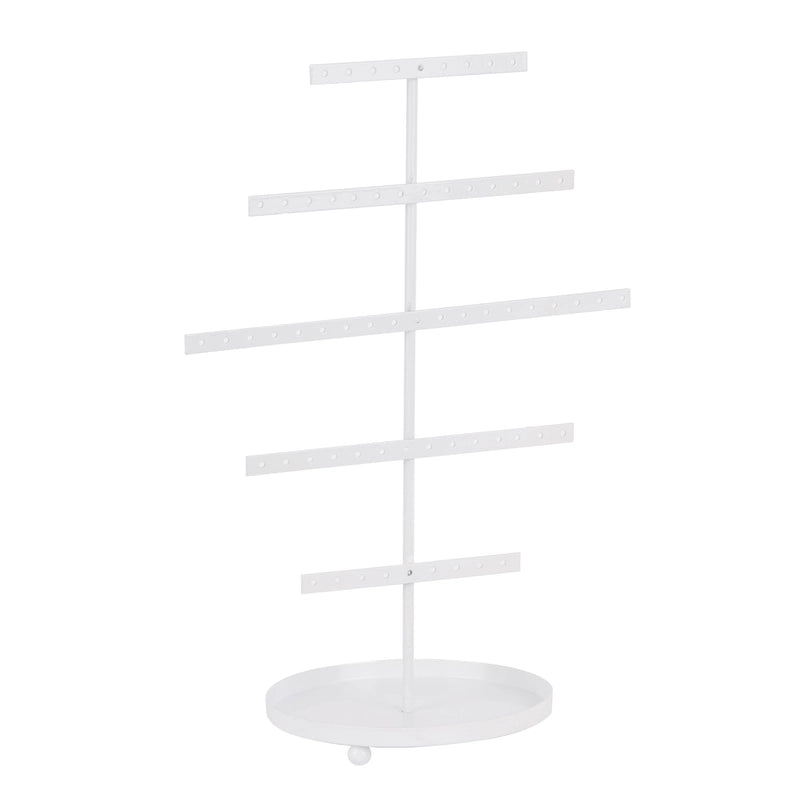 Minimalist Solid Color Metal Jewelry Rack