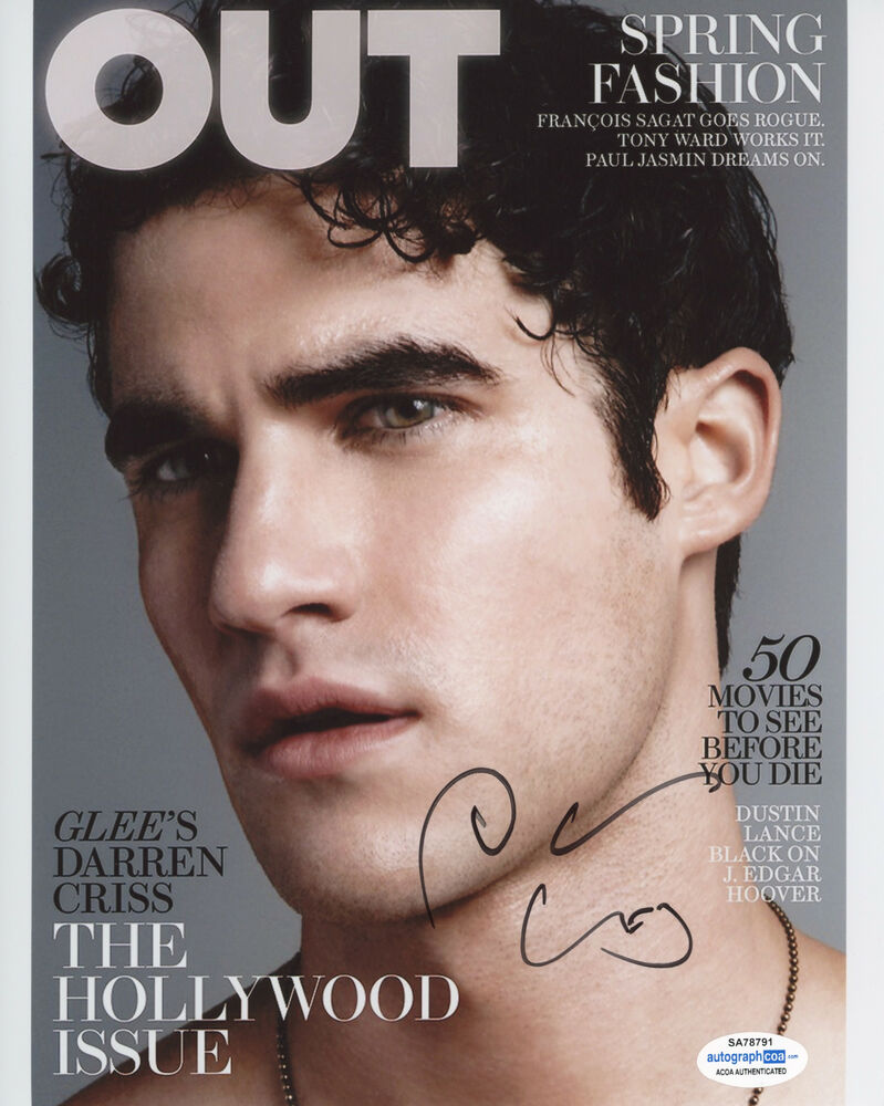 Darren Criss Autographed Signed 8x10 Photo Poster painting Glee star