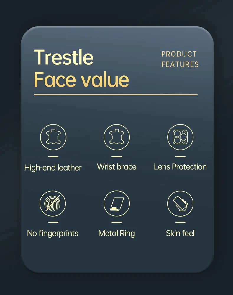 Samsung Zfold4/5 cowhide pattern wristband holder protective cover