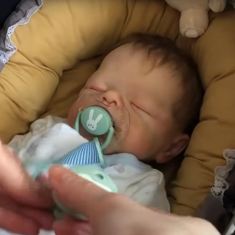 👍𝑻𝑶𝑷 𝑹𝑬𝑪𝑶𝑴𝑴𝑬𝑵𝑫🔥17'' Hivina Realistic Cute Reborn Baby Dollss