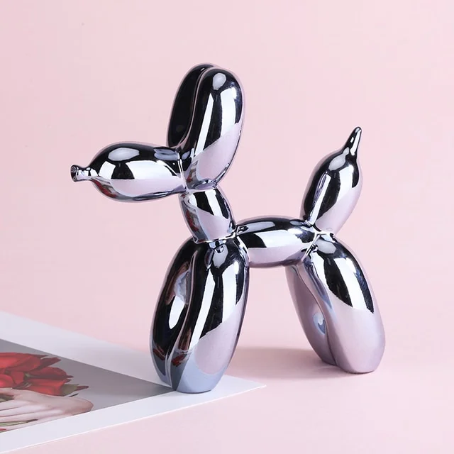 Balloon dog resin creative ornaments