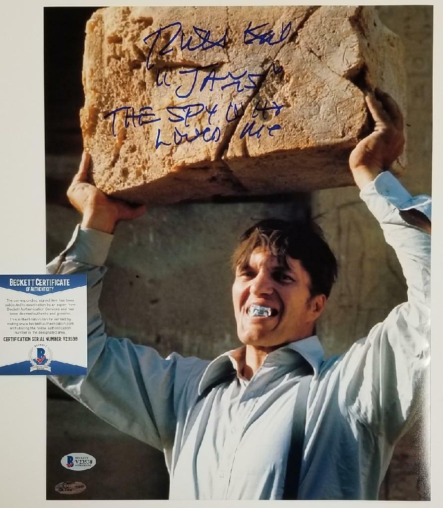 Richard Kiel signed Jaws