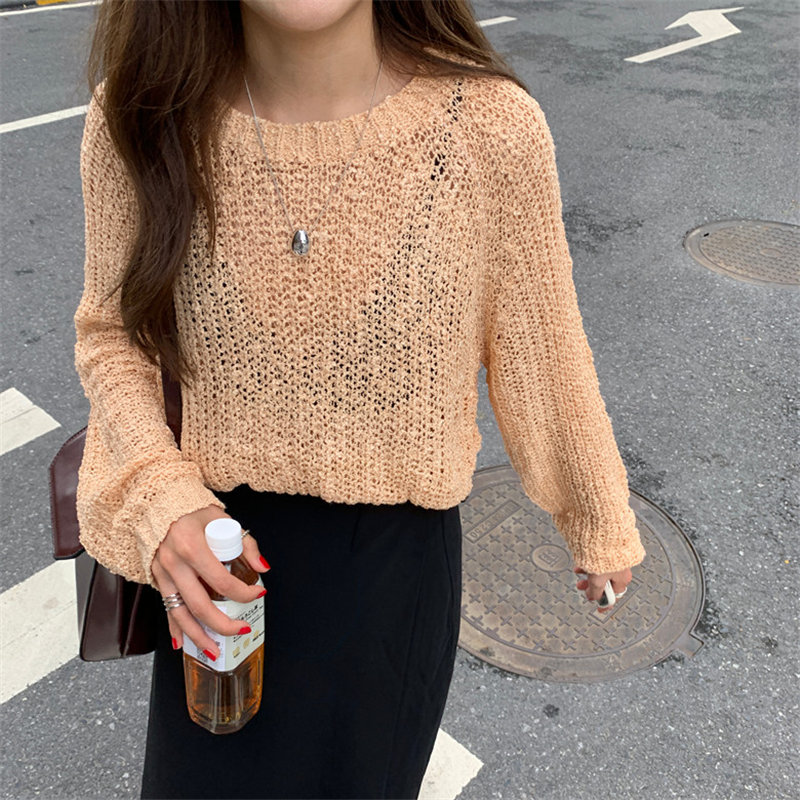 Retro Loose Knitted Casual Knitwear