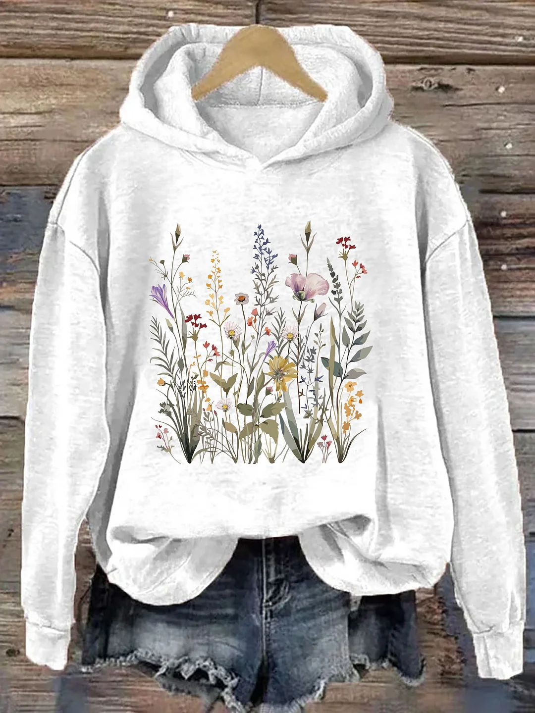 Pressed Flowers Hoodie