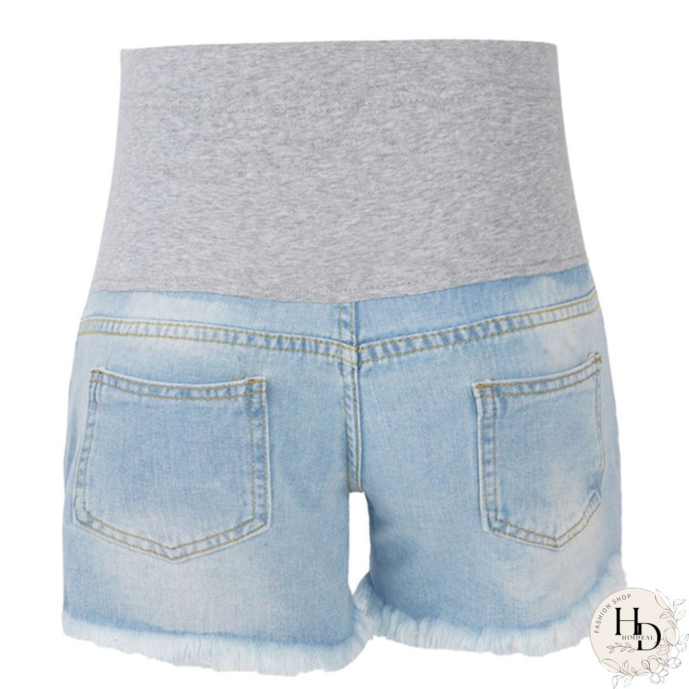 Pregnant women's Denim Shorts Summer Pregnant Casual Short For Women Pregnacy Shorts