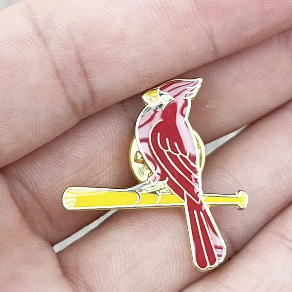Foto del pin Pájaro Bateador Alegre