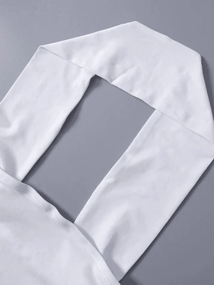 Brownm Halter Strap Bandeau Top