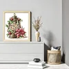 Christmas Oil Lamp-14CT Stamped Cross Stitch 22*26cm/8.66*10.24in