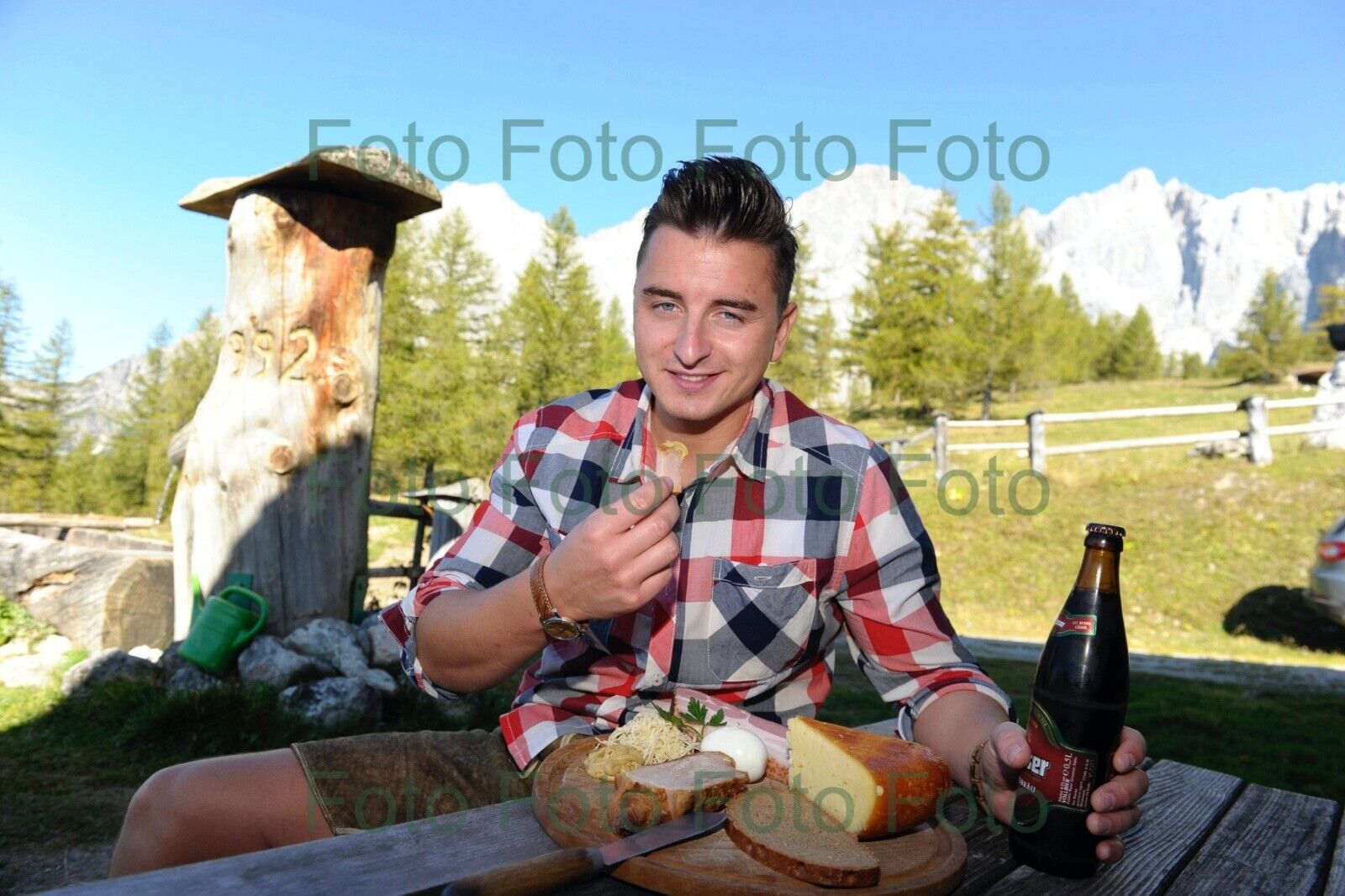 Andreas Gabalier Volks Musik Foto 20 x 30 cm ohne Autogramm (Be-50