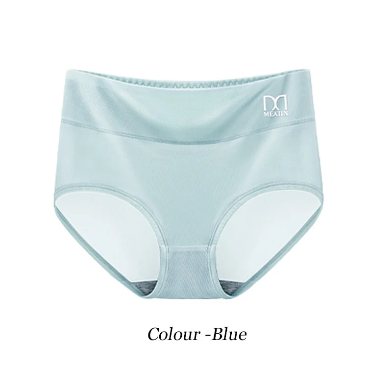 2-4 Pcs Panties for Women Lingerie Sex Mid Waist Ultra Thin Silk Underpants Breathable Butt Lifting Underwear Girl Briefs